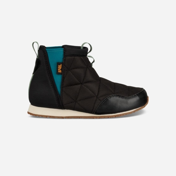 Hungary Teva Ember Mid - Gyerek Csizma Fekete - 481-GWDCF